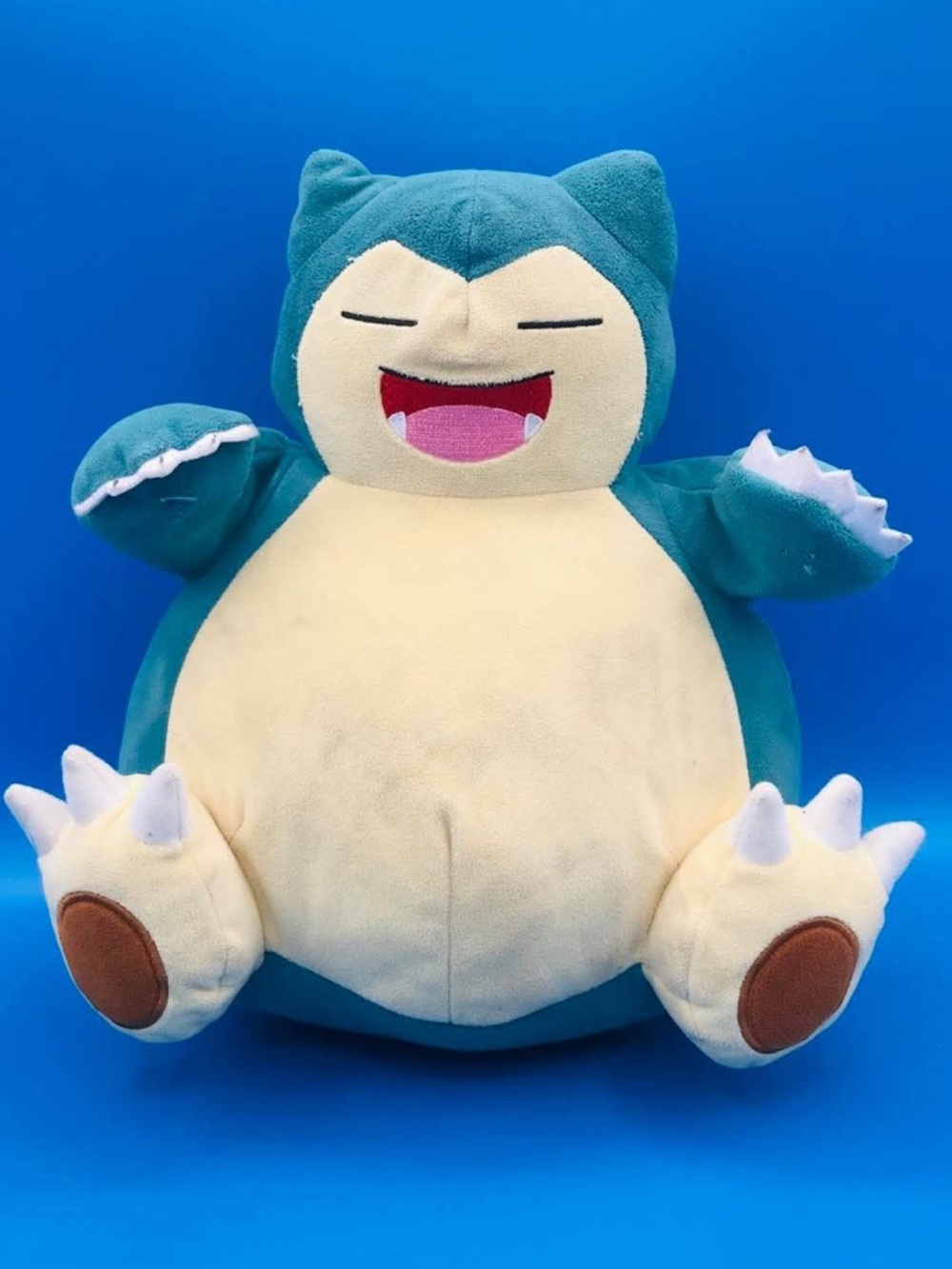 Official Pokémon Snorlax Laughing Plush 12” - 2021 Rare Edition